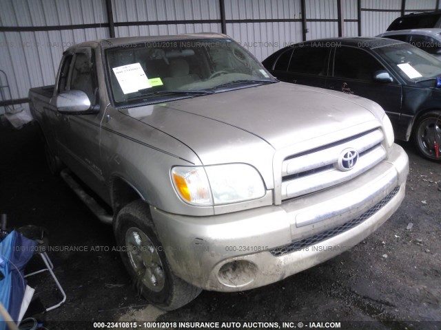 5TBRU34126S476801 - 2006 TOYOTA TUNDRA ACCESS CAB SR5 GOLD photo 1