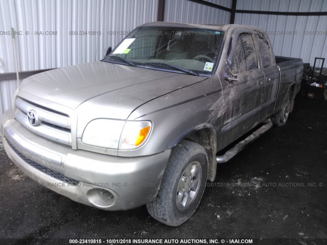 5TBRU34126S476801 - 2006 TOYOTA TUNDRA ACCESS CAB SR5 GOLD photo 2