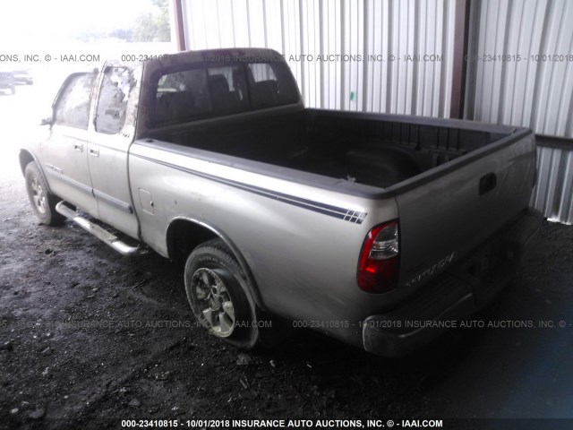 5TBRU34126S476801 - 2006 TOYOTA TUNDRA ACCESS CAB SR5 GOLD photo 3