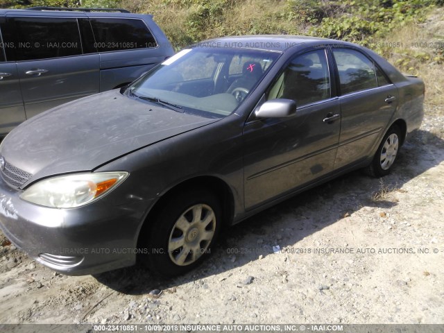 4T1BE32K84U890512 - 2004 TOYOTA CAMRY LE/XLE/SE 灰色 照片 2