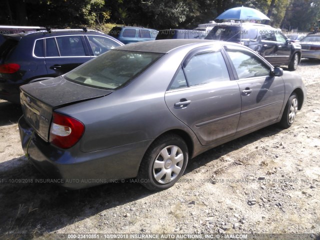 4T1BE32K84U890512 - 2004 TOYOTA CAMRY LE/XLE/SE 灰色 照片 4
