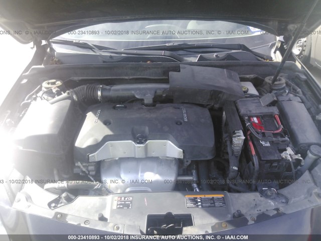1G11H5SL9EF253462 - 2014 CHEVROLET MALIBU LTZ შავი ფოტო 10