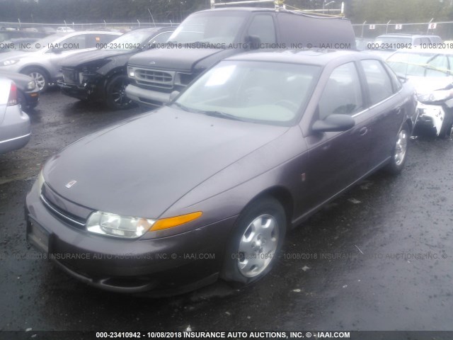 1G8JW52R7YY693409 - 2000 SATURN LS2 PURPLE photo 2