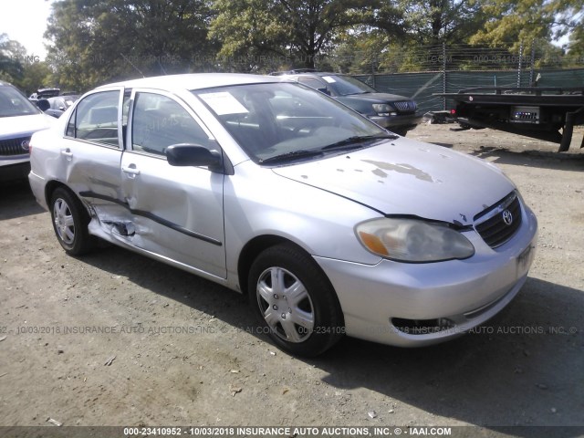 JTDBR32E052056959 - 2005 TOYOTA COROLLA CE/LE SILVER photo 1