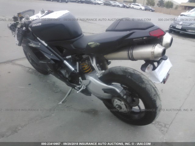 ZDM1XBGV5AB011938 - 2010 DUCATI 848 BLACK photo 3