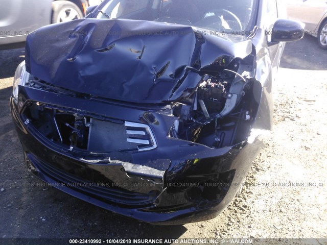 ML32F3FJ0JHF12116 - 2018 MITSUBISHI MIRAGE G4 ES შავი ფოტო 6