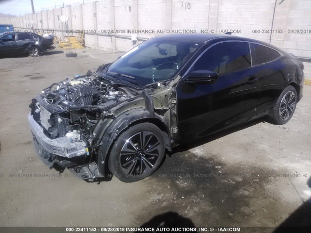 2HGFC3B78HH361174 - 2017 HONDA CIVIC EXL 黑色 照片 2