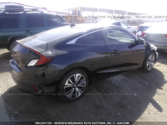 2HGFC3B78HH361174 - 2017 HONDA CIVIC EXL 黑色 照片 4