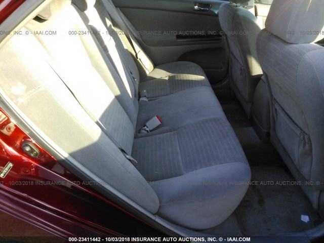 4T1BE32K95U076905 - 2005 TOYOTA CAMRY LE/XLE/SE Қызыл фото 8