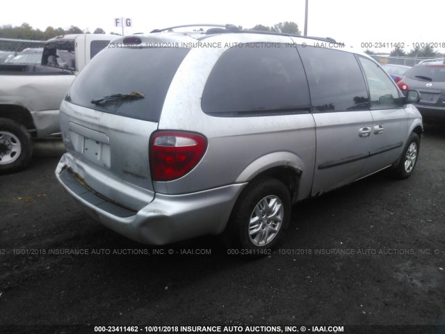 2D4GP44333R136741 - 2003 DODGE GRAND CARAVAN SPORT SILVER photo 4