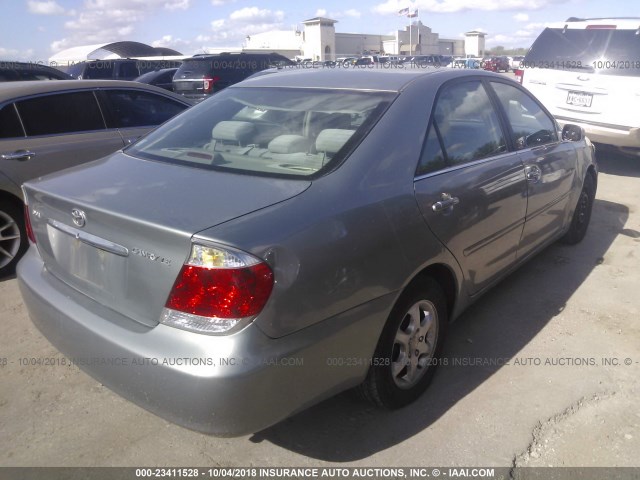 4T1BE32K65U557050 - 2005 TOYOTA CAMRY LE/XLE/SE Бежевый фото 4