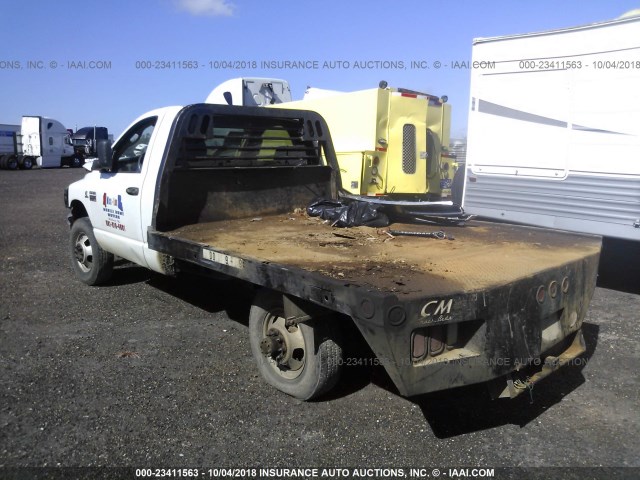 3D6WG46A27G842920 - 2007 DODGE RAM 3500 ST/SLT WHITE photo 3