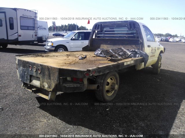 3D6WG46A27G842920 - 2007 DODGE RAM 3500 ST/SLT WHITE photo 4