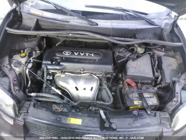 JTLKE50E081002876 - 2008 TOYOTA SCION XB Bənövşəyi foto 10