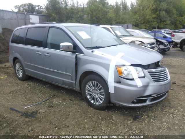 2C4RC1CG7FR638371 - 2015 CHRYSLER TOWN & COUNTRY TOURING L SILVER photo 1