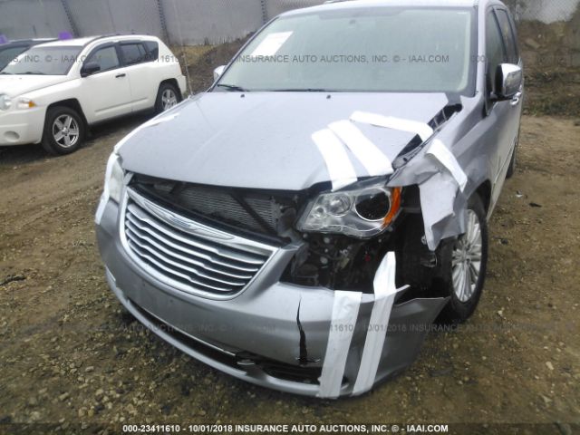 2C4RC1CG7FR638371 - 2015 CHRYSLER TOWN & COUNTRY TOURING L SILVER photo 6