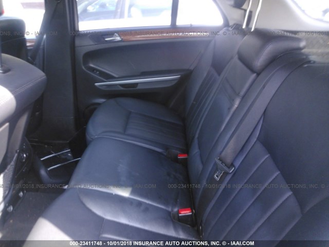 4JGBB86E76A020863 - 2006 MERCEDES-BENZ ML 350 GRAY photo 8