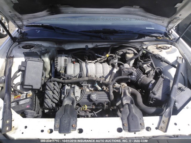 2G2WS522541140706 - 2004 PONTIAC GRAND PRIX GT2 თეთრი ფოტო 10