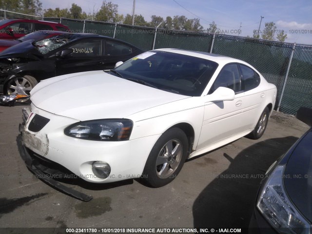 2G2WS522541140706 - 2004 PONTIAC GRAND PRIX GT2 WHITE photo 2