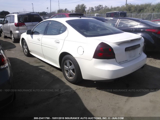 2G2WS522541140706 - 2004 PONTIAC GRAND PRIX GT2 WHITE photo 3