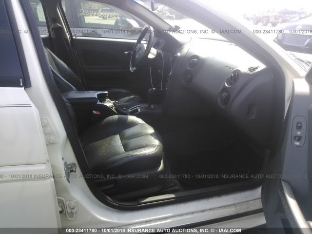 2G2WS522541140706 - 2004 PONTIAC GRAND PRIX GT2 თეთრი ფოტო 5