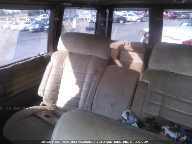 1GKDM15Z9JB532232 - 1988 GMC SAFARI SL GOLD photo 8