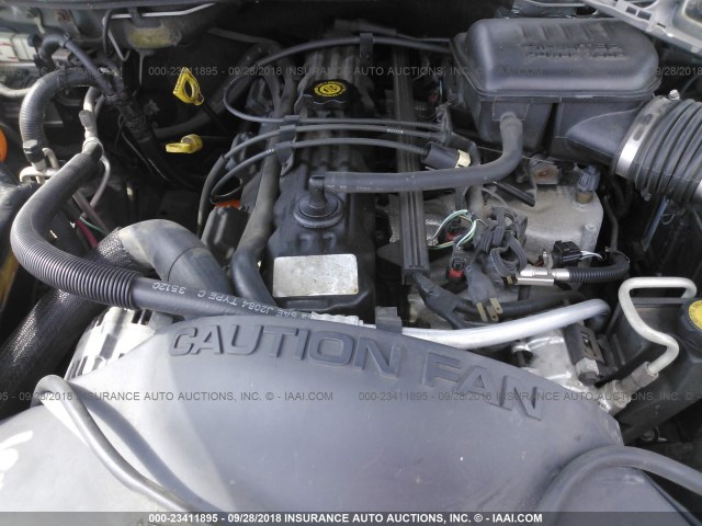 1J4GW48S64C131555 - 2004 JEEP GRAND CHEROKEE LAREDO/COLUMBIA/FREEDOM 绿色 照片 10