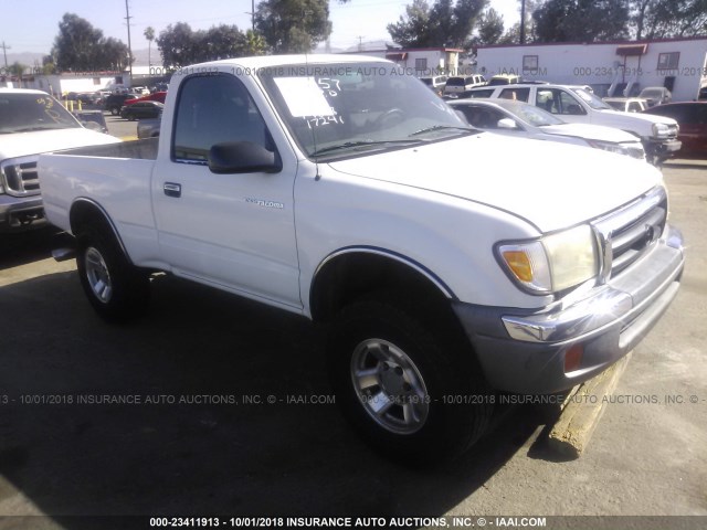 4TANM92NXYZ672559 - 2000 TOYOTA TACOMA PRERUNNER WHITE photo 1