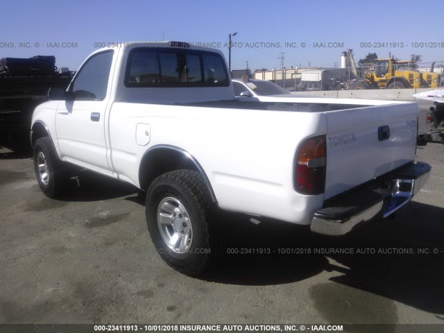 4TANM92NXYZ672559 - 2000 TOYOTA TACOMA PRERUNNER WHITE photo 3