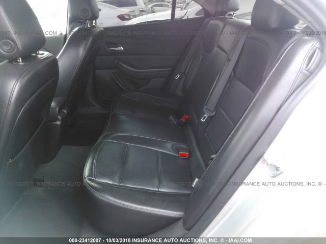 1G11H5SA9DF309476 - 2013 CHEVROLET MALIBU LTZ 银色 照片 8
