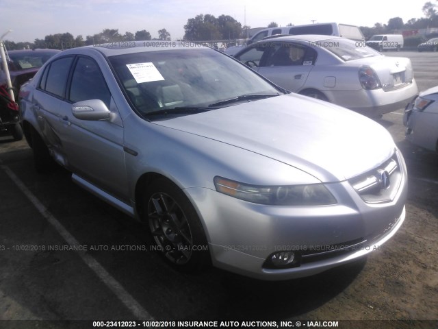 19UUA76587A041024 - 2007 ACURA TL TYPE S SILVER photo 1