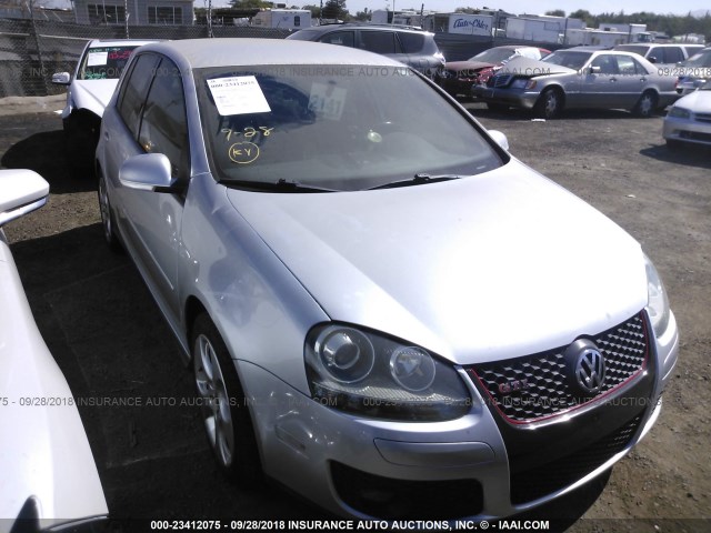 WVWHV91K97W261689 - 2007 VOLKSWAGEN NEW GTI SILVER photo 1