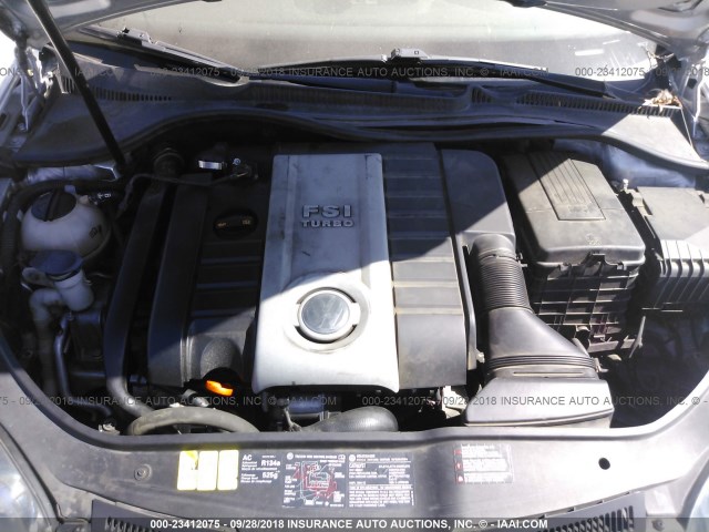 WVWHV91K97W261689 - 2007 VOLKSWAGEN NEW GTI SILVER photo 10