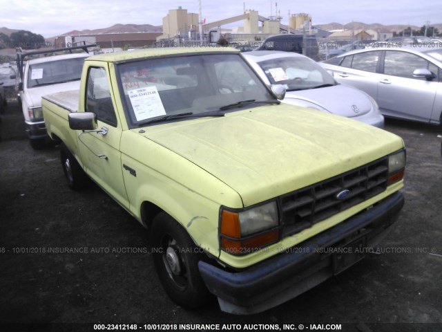 1FTCR10TXLUC09715 - 1990 FORD RANGER YELLOW photo 1