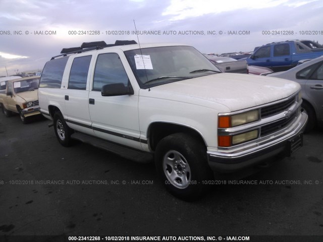 3GNFK16R0VG178047 - 1997 CHEVROLET SUBURBAN K1500 WHITE photo 1