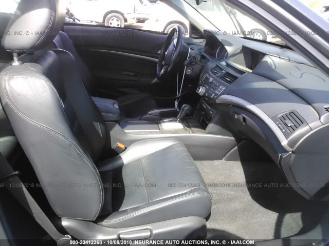 1HGCS228X8A006482 - 2008 HONDA ACCORD EXL GRAY photo 5