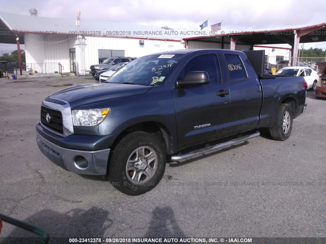 5TFRU54129X017530 - 2009 TOYOTA TUNDRA DOUBLE CAB/DOUBLE CAB SR5 GRAY photo 2