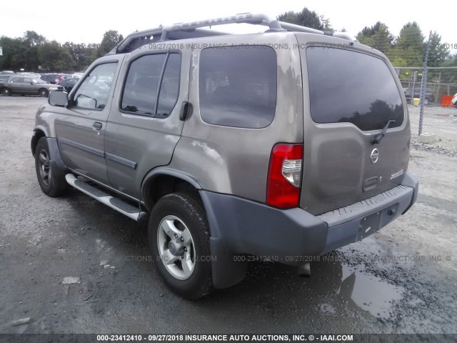 5N1ED28Y04C669420 - 2004 NISSAN XTERRA XE/SE BROWN photo 3