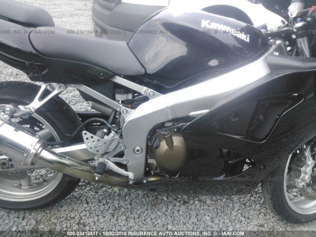 JKAZX4J148A074555 - 2008 KAWASAKI ZX600 J1 BLACK photo 8