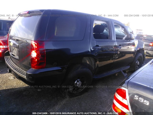 1GNSK2E07ER167117 - 2014 CHEVROLET TAHOE SPECIAL BLACK photo 4