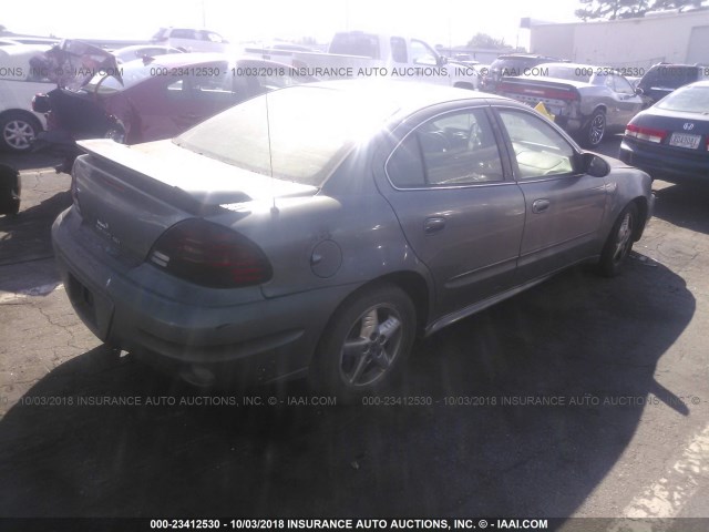 1G2NF52E94M657229 - 2004 PONTIAC GRAND AM SE1 GRAY photo 4