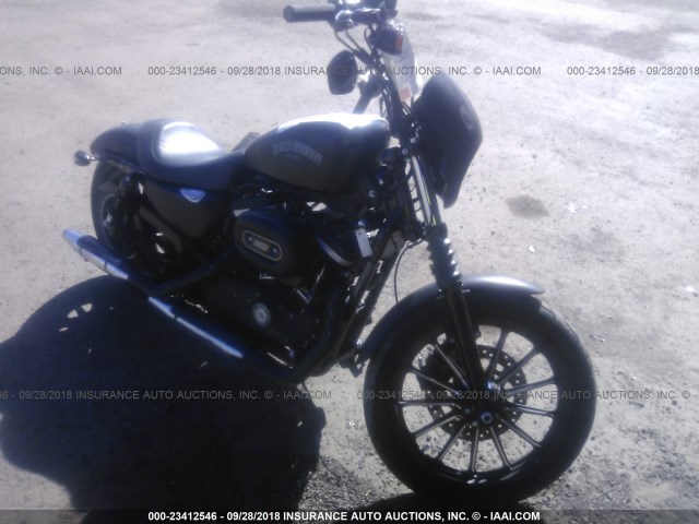 1HD4LE232FC424380 - 2015 HARLEY-DAVIDSON XL883 IRON 883 BLACK photo 1