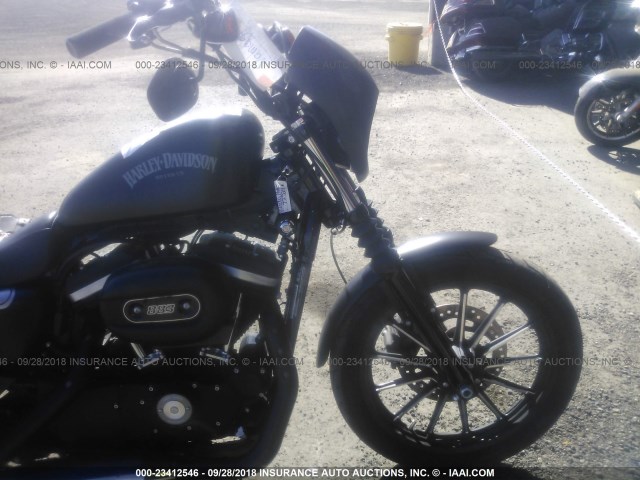 1HD4LE232FC424380 - 2015 HARLEY-DAVIDSON XL883 IRON 883 BLACK photo 5