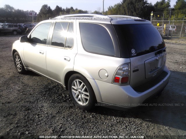 5S3ET13SX72802855 - 2007 SAAB 9-7X 4.2I SILVER photo 3