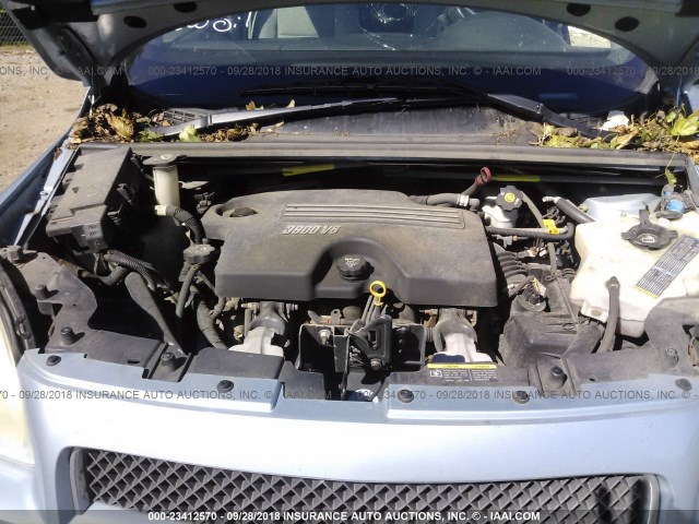 1GNDU231X7D144526 - 2007 CHEVROLET UPLANDER LS Синій фото 10