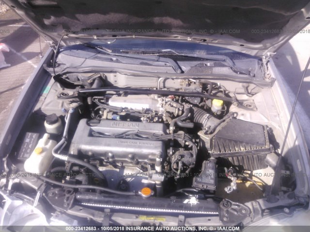 3N1BB51D31L127057 - 2001 NISSAN SENTRA SE GRAY photo 10