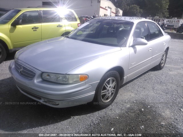 2G4WB55K211140998 - 2001 BUICK REGAL LS SILVER photo 2