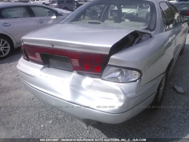 2G4WB55K211140998 - 2001 BUICK REGAL LS SILVER photo 6