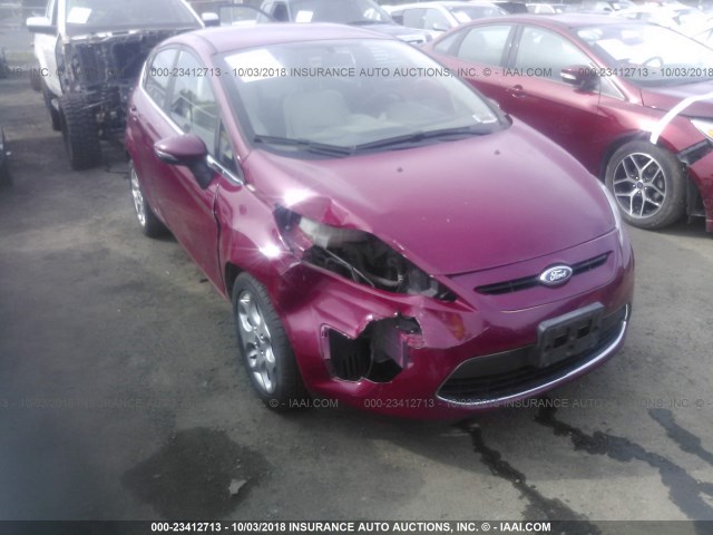 3FADP4FJ2BM174100 - 2011 FORD FIESTA SES PINK photo 1