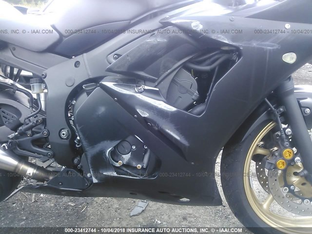 JYARJ06E19A041361 - 2009 YAMAHA YZFR6 S BLACK photo 8